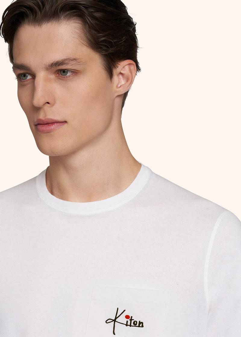 Kiton T-SHIRT MM COTONE UMK030301 Spedizione Gratuita