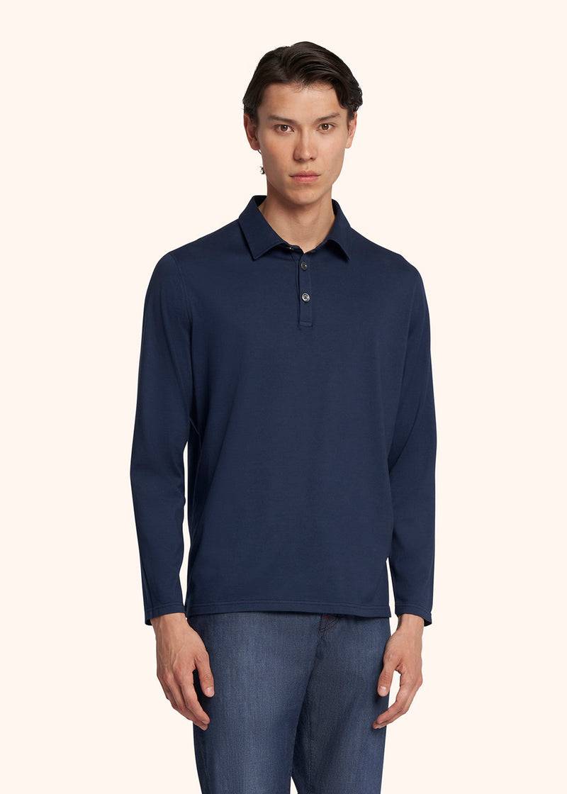 Kiton POLO M/L COTONE UMK022909 Soddisfazione Garantita