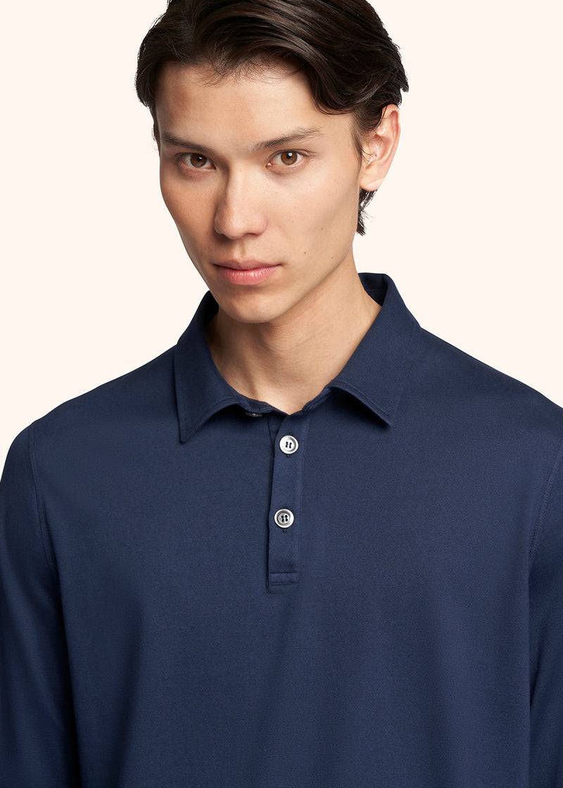 Kiton POLO M/L COTONE UMK022909 Soddisfazione Garantita