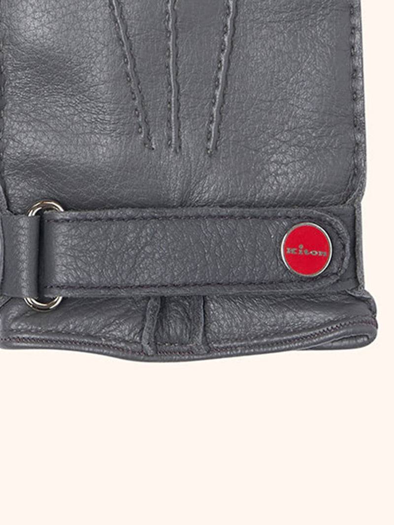 Kiton GUANTI Deerskin UGU023X0295A12 Sottocosto