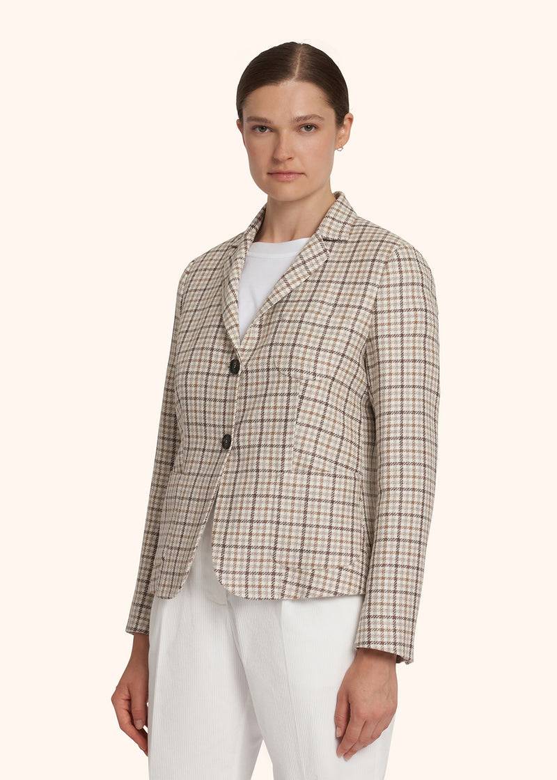 Kiton GIACCA Lino D54510K0921B01 Italia
