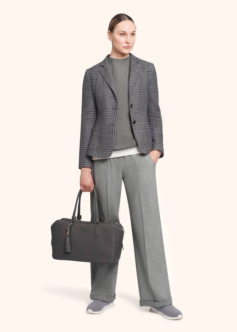 Kiton PANTALONI CASHMERE D56106K0179C03 Qualità