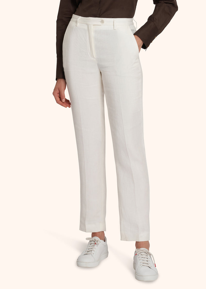 Kiton PANTALONI LINO D48125K0939B02 Vendita