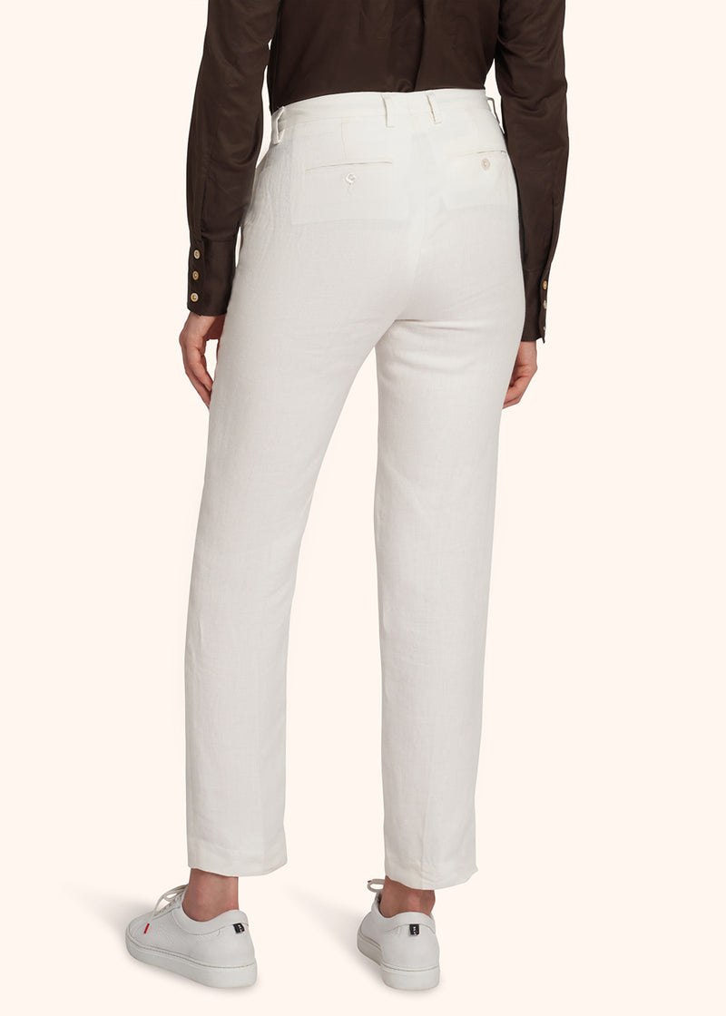 Kiton PANTALONI LINO D48125K0939B02 Vendita
