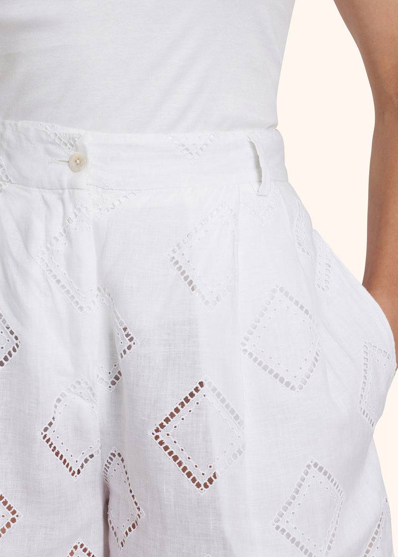 Kiton PANTALONI LINO D48107K0990B01 Promozione