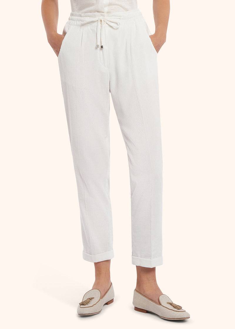 Kiton PANTALONI Cotone D53116J0306A02 Negozi Online