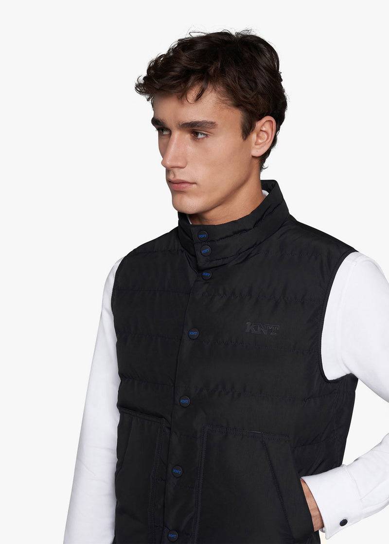Kiton GIUBBOTTO SMANICATO POLIESTERE UGKN044YC400205 Nuova