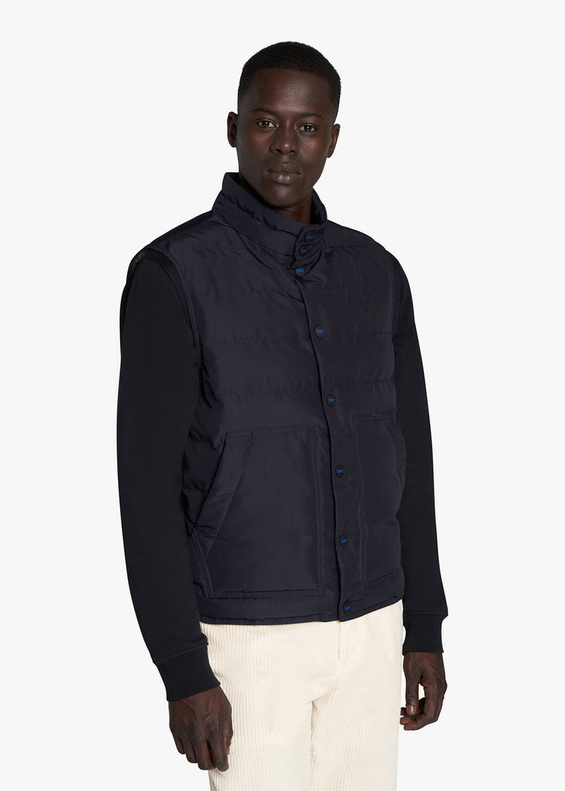 Kiton GIUBBOTTO SMANICATO POLIESTERE UGKN044YC400204 Moda