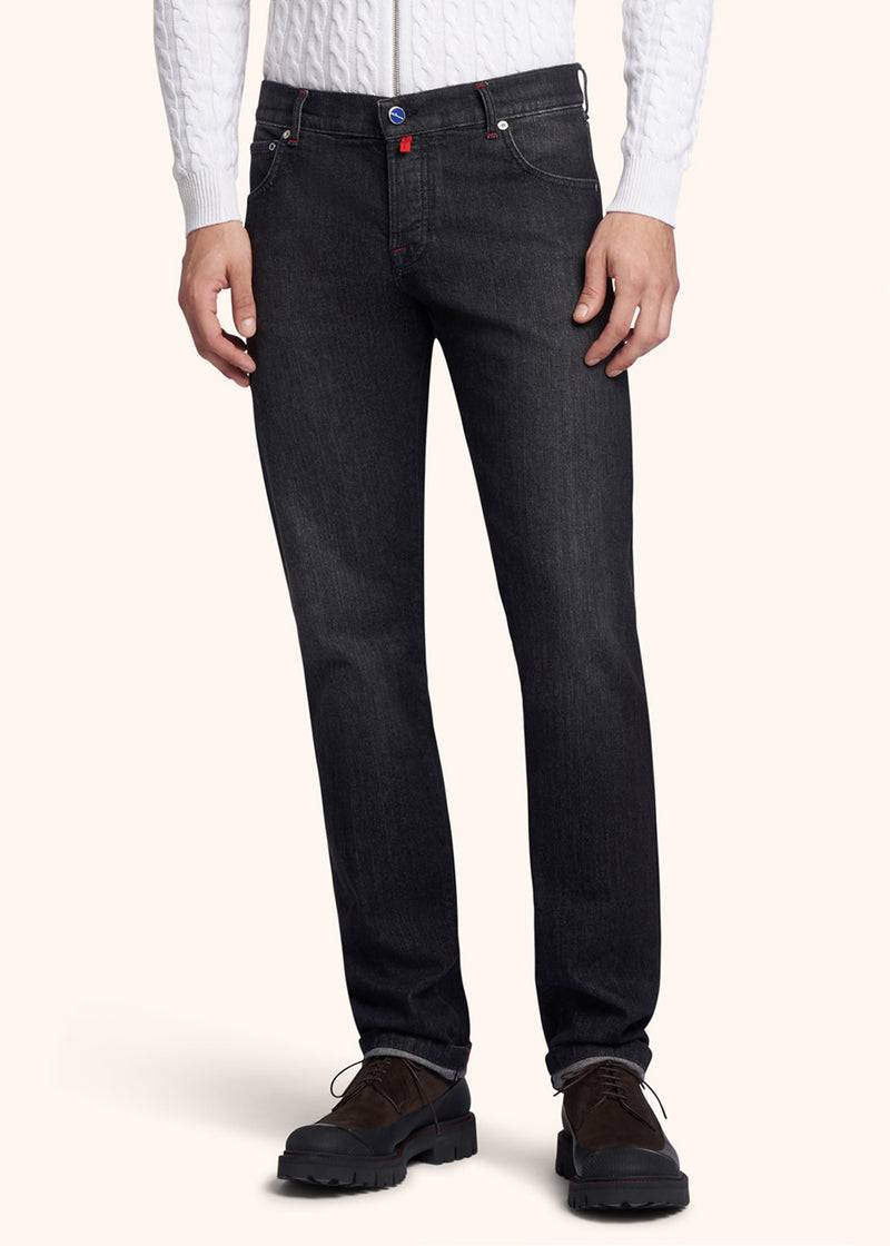 Kiton PANTALONI ULTRA SLIM Cotone UPNJSM2J0292B03 Offerta