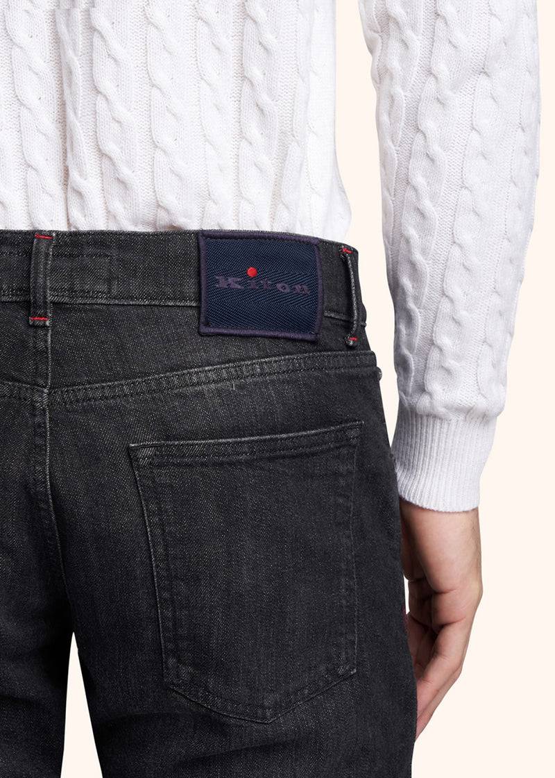 Kiton PANTALONI ULTRA SLIM Cotone UPNJSM2J0292B03 Offerta