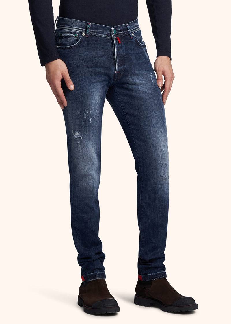 Kiton PANTALONI Cotone UPNJSMJ0325B02 Economico