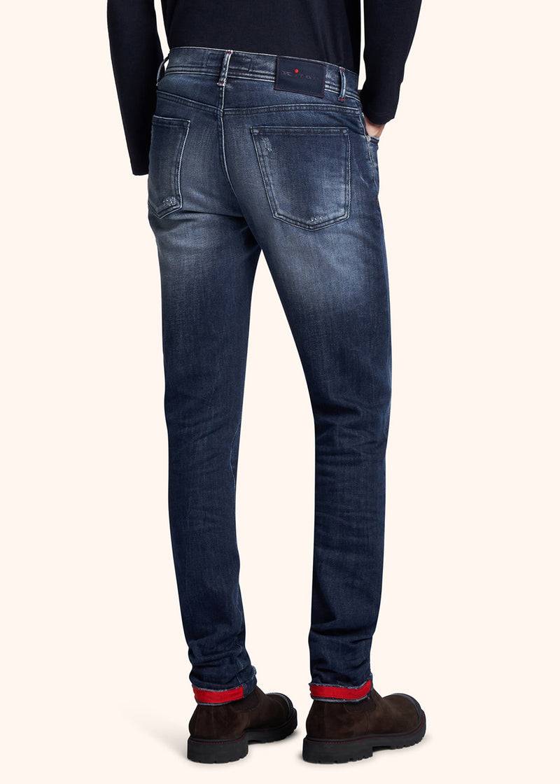 Kiton PANTALONI Cotone UPNJSMJ0325B02 Economico