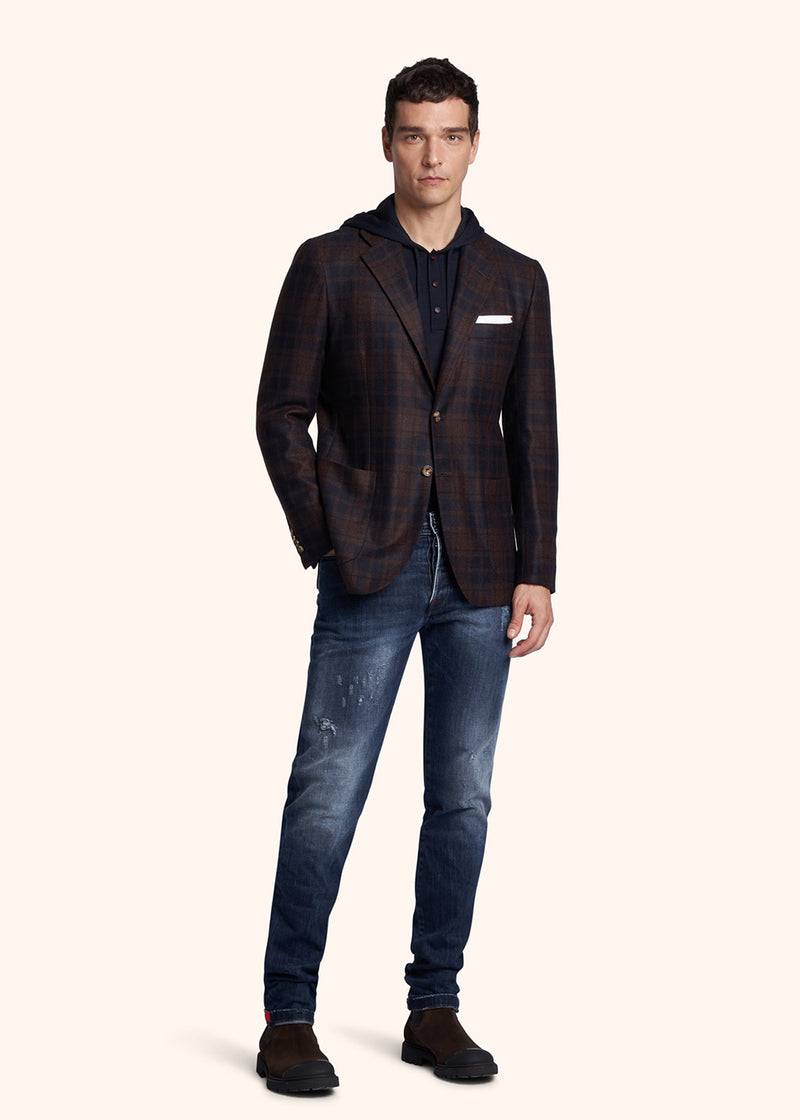 Kiton PANTALONI Cotone UPNJSMJ0325B02 Economico