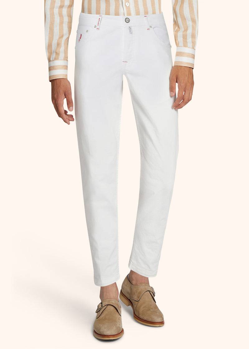 Kiton PANTALONI ULTRA SLIM Cotone UPNJSM2J0774A01 In Vendita