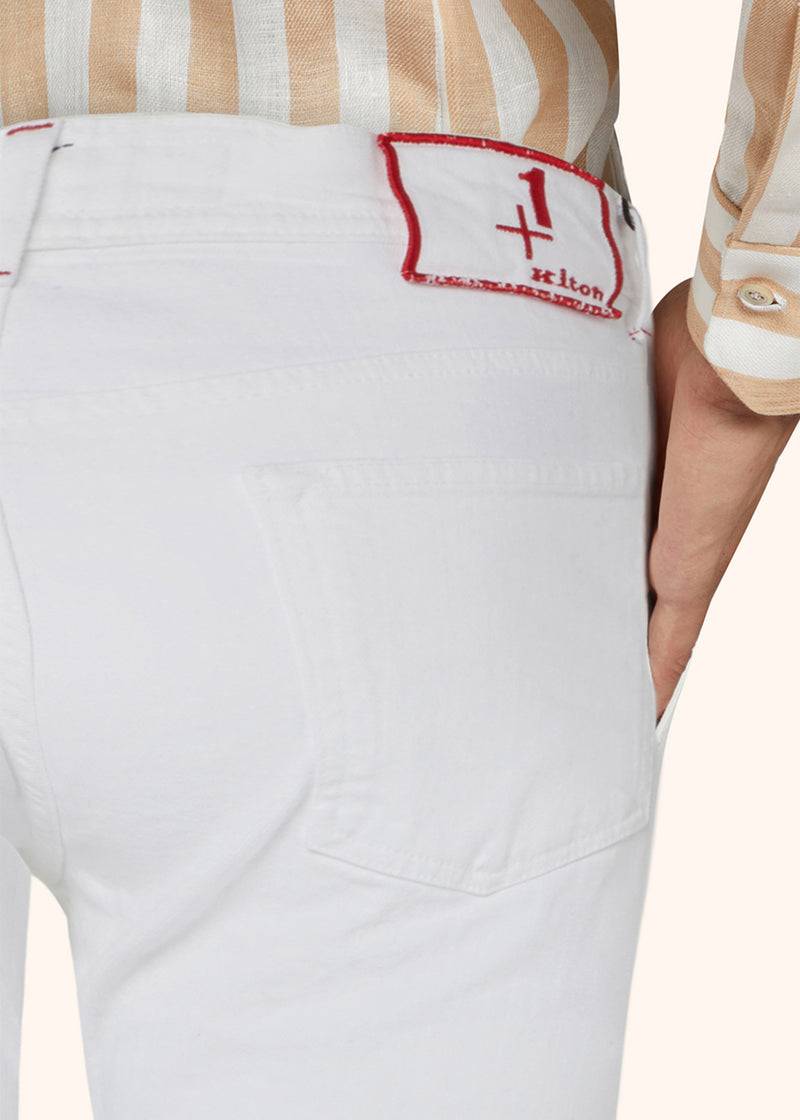 Kiton PANTALONI ULTRA SLIM Cotone UPNJSM2J0774A01 In Vendita