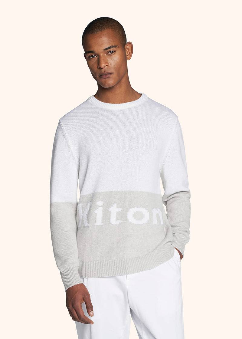 Kiton MAGLIA GIROCOLLO Cashmere UK1309W21V131 Fino al 55% di sconto
