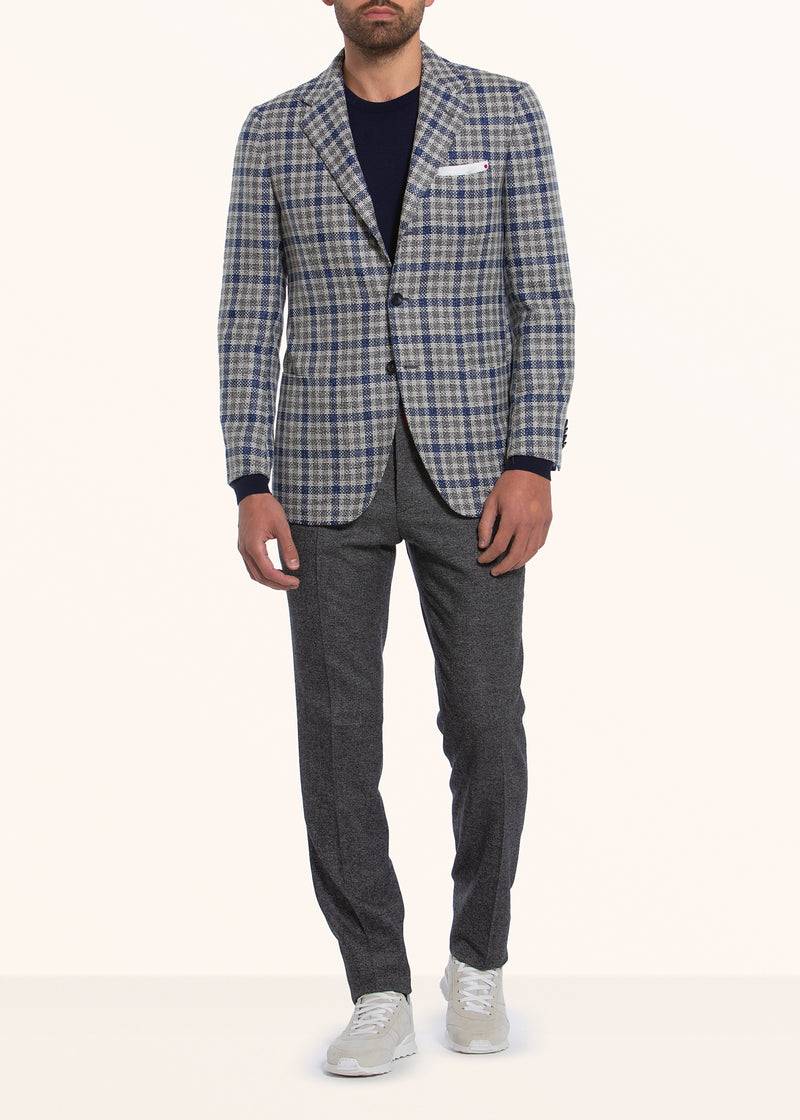 Kiton MAGLIA Lana UK863W19K4 Vendita Economica