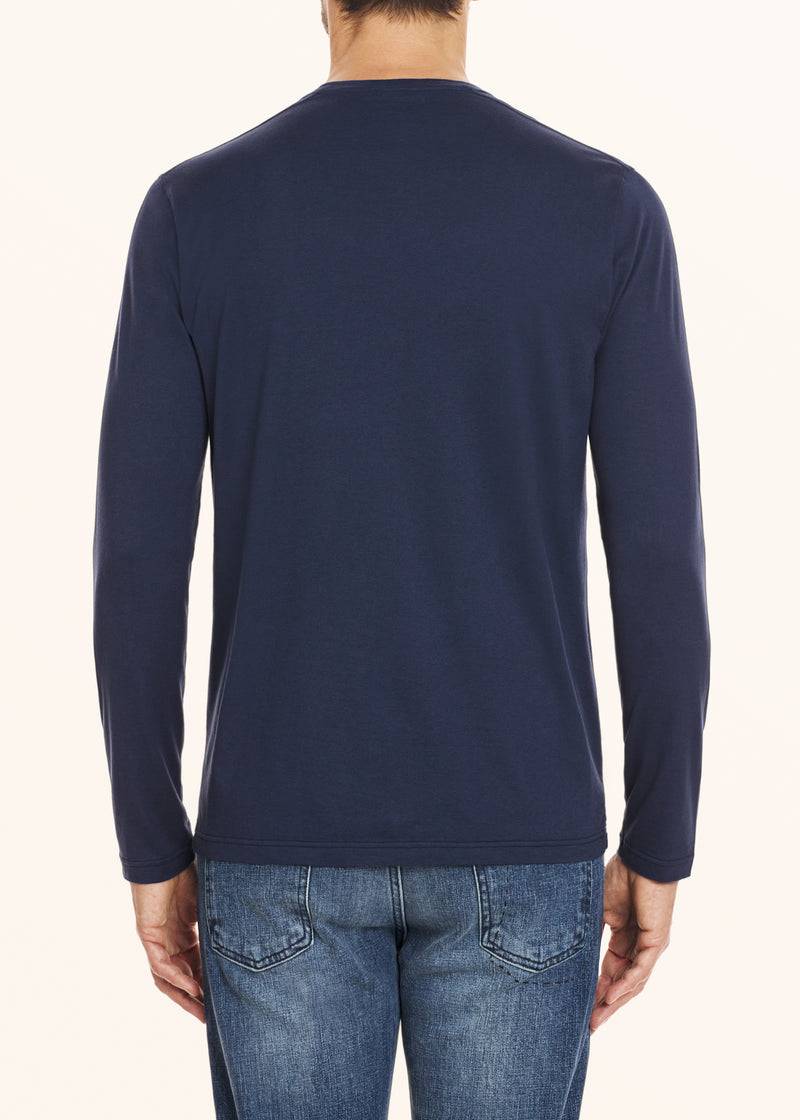 Kiton T-SHIRT M/L COTONE UMK002108 Saldi Di Fabbrica
