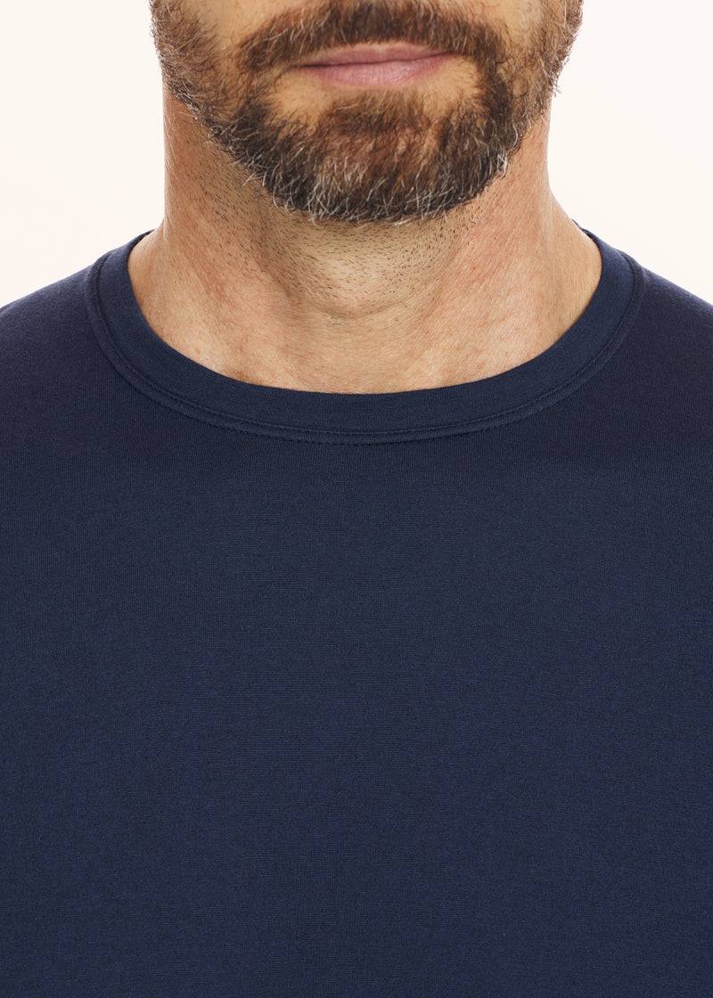Kiton T-SHIRT M/L COTONE UMK002108 Saldi Di Fabbrica