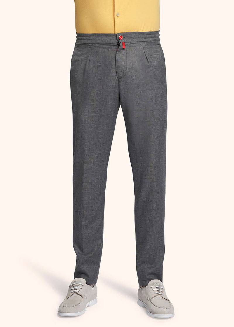 Kiton PANTALONI Lana UP1LACJ0751B02 Trasporto libero internazionale
