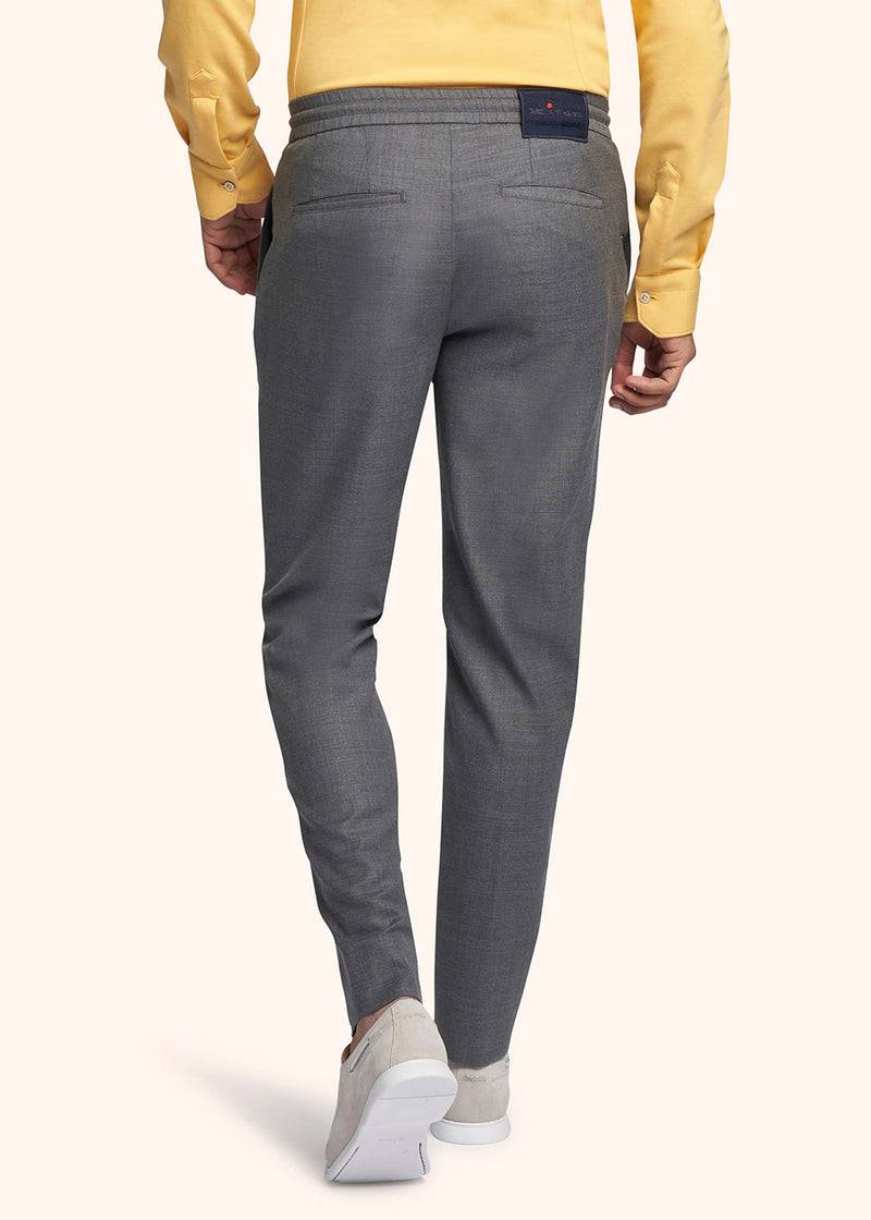 Kiton PANTALONI Lana UP1LACJ0751B02 Trasporto libero internazionale