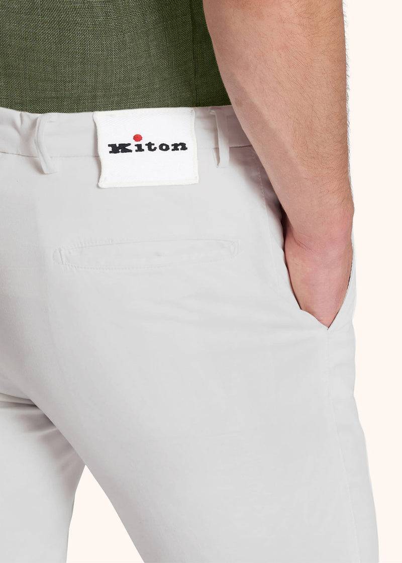 Kiton PANTALONI Cotone UFPP79J0754B13 Nuova