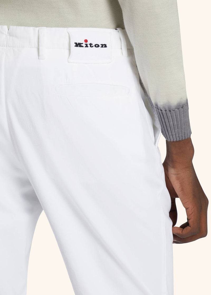 Kiton PANTALONI Cotone UFPP79J0757A01 Moda