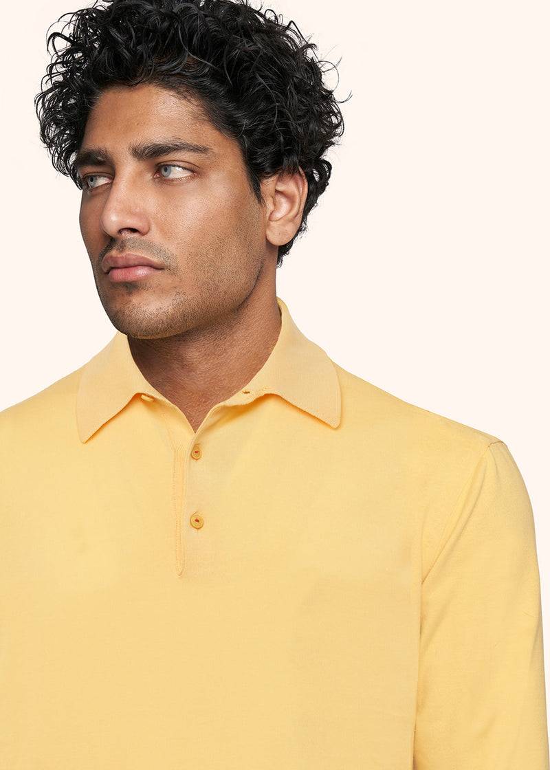Kiton POLO ML COTONE UK33LE23K158 Qualità
