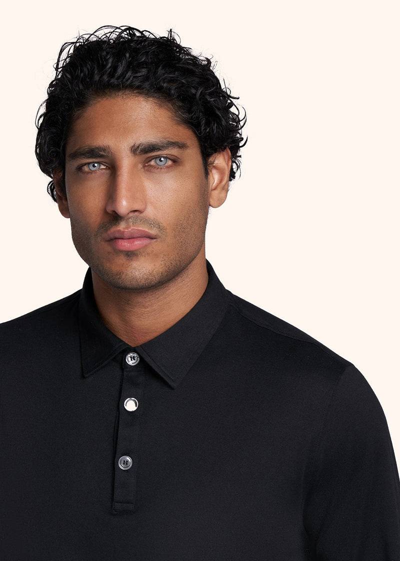 Kiton POLO ML Cotone UMK020815 Pezzi Unici