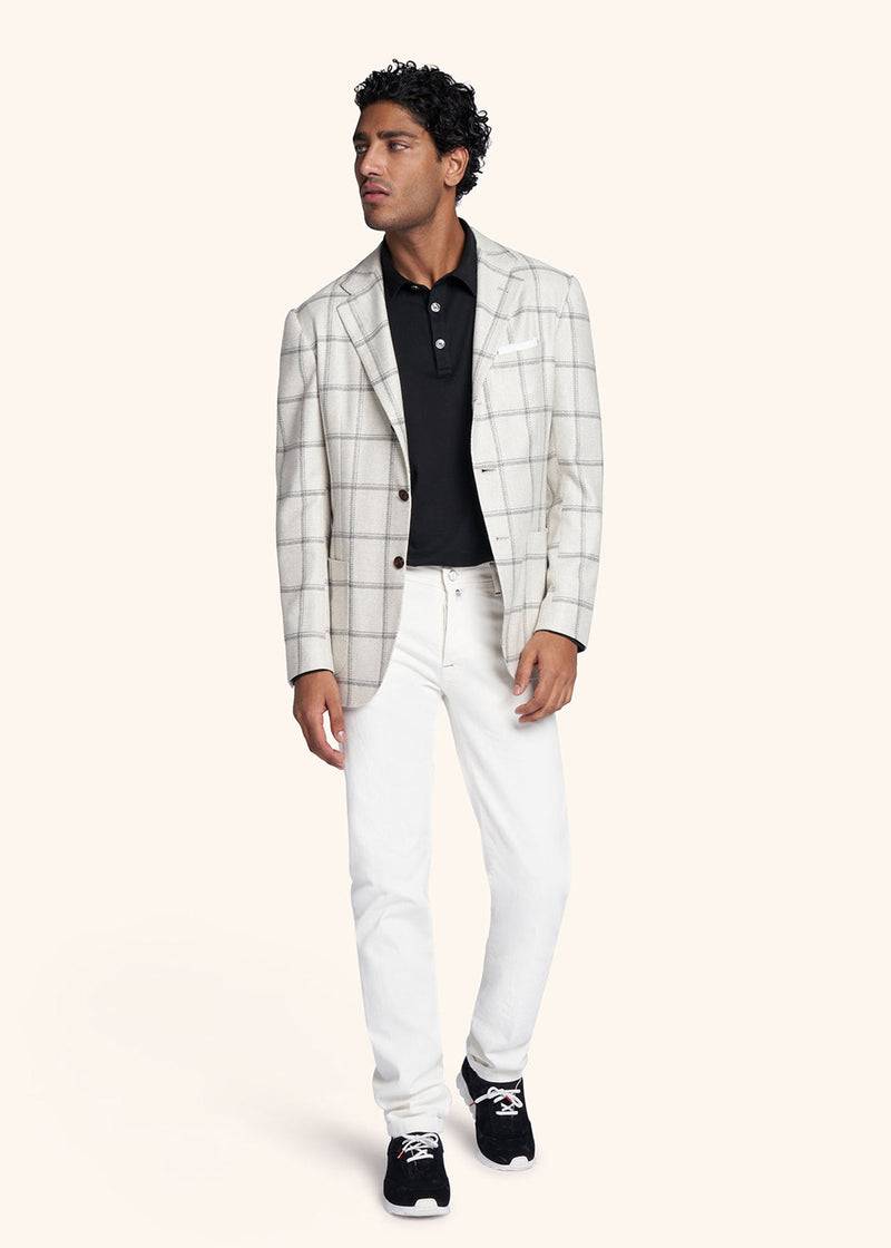 Kiton POLO ML Cotone UMK020815 Pezzi Unici