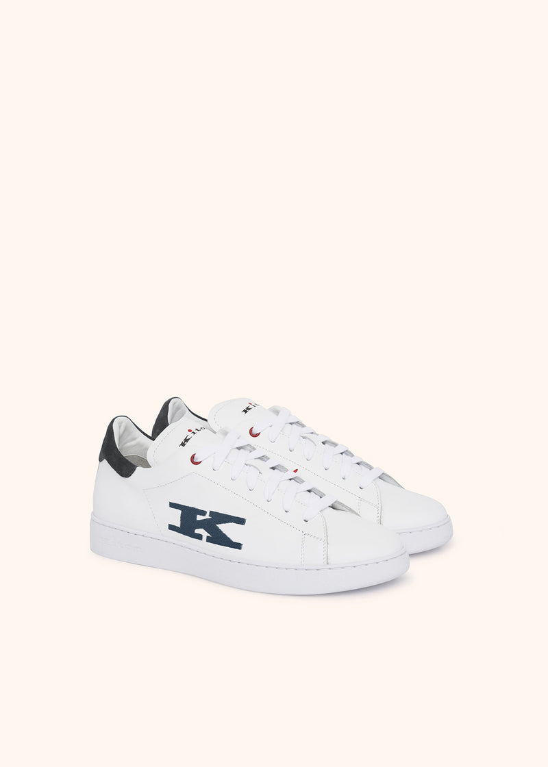 Kiton SCARPA SNEAKERS CALFSKIN USSN001XB601902 Consegna Veloce