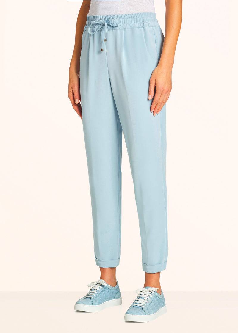 Kiton PANTALONI Seta D37102K09T6301 Economico