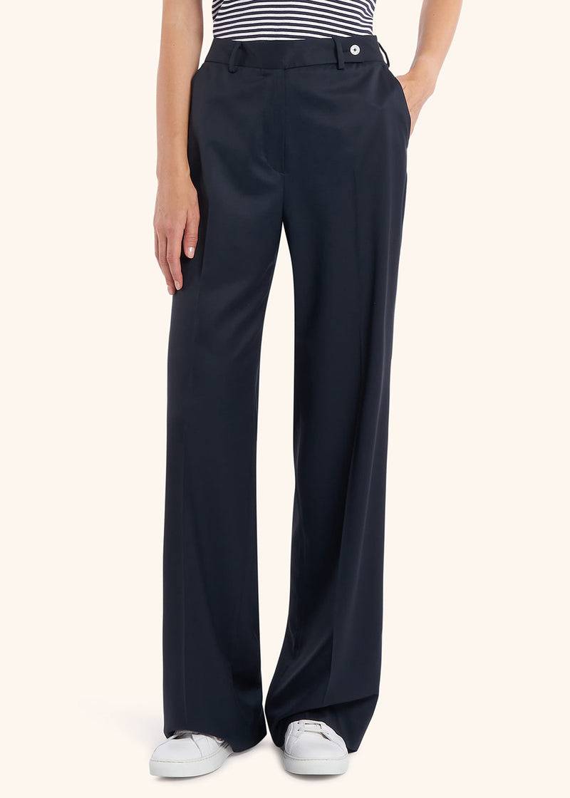 Kiton PANTALONI LANA VERGINE D48109K0102402 Outlet