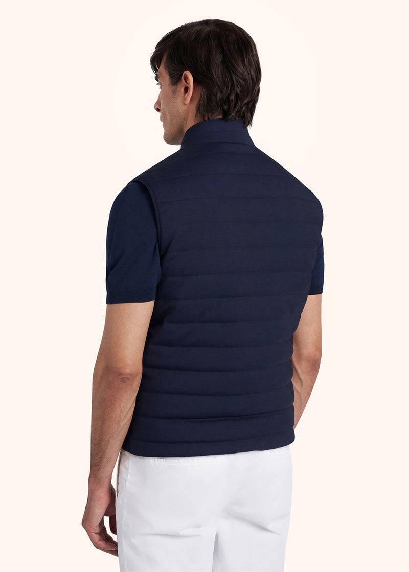 Kiton GIUBBOTTO SMANICATO LANA VERGINE UW1723K0638C05 Negozio