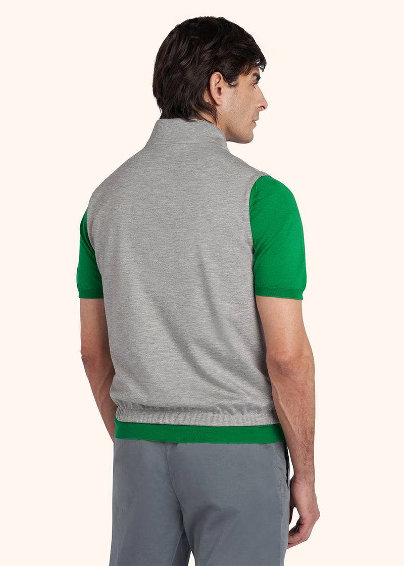 Kiton GIUBBOTTO SMANICATO POLIESTERE UW1730V0834C03 In Saldo