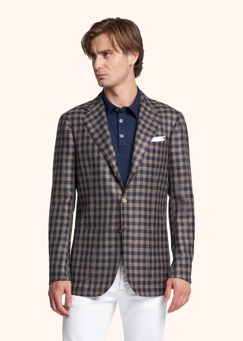 Kiton GIACCA LANA UG89K0617B03 Qualità Garantita
