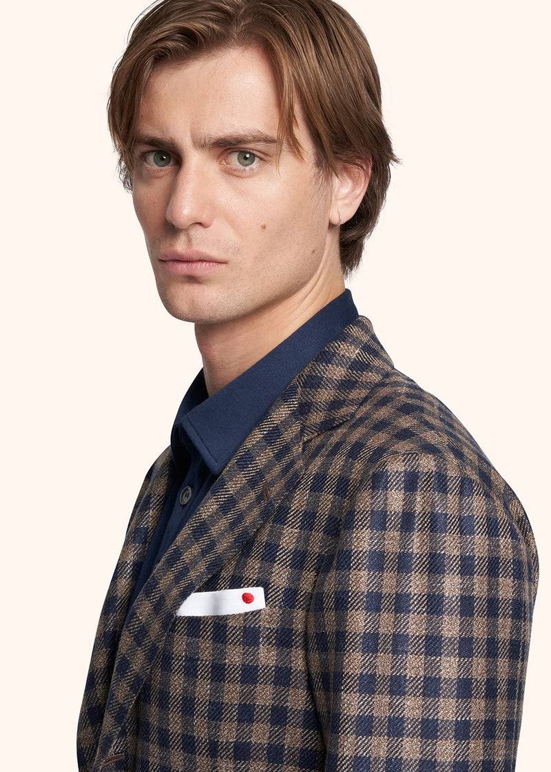 Kiton GIACCA LANA UG89K0617B03 Qualità Garantita