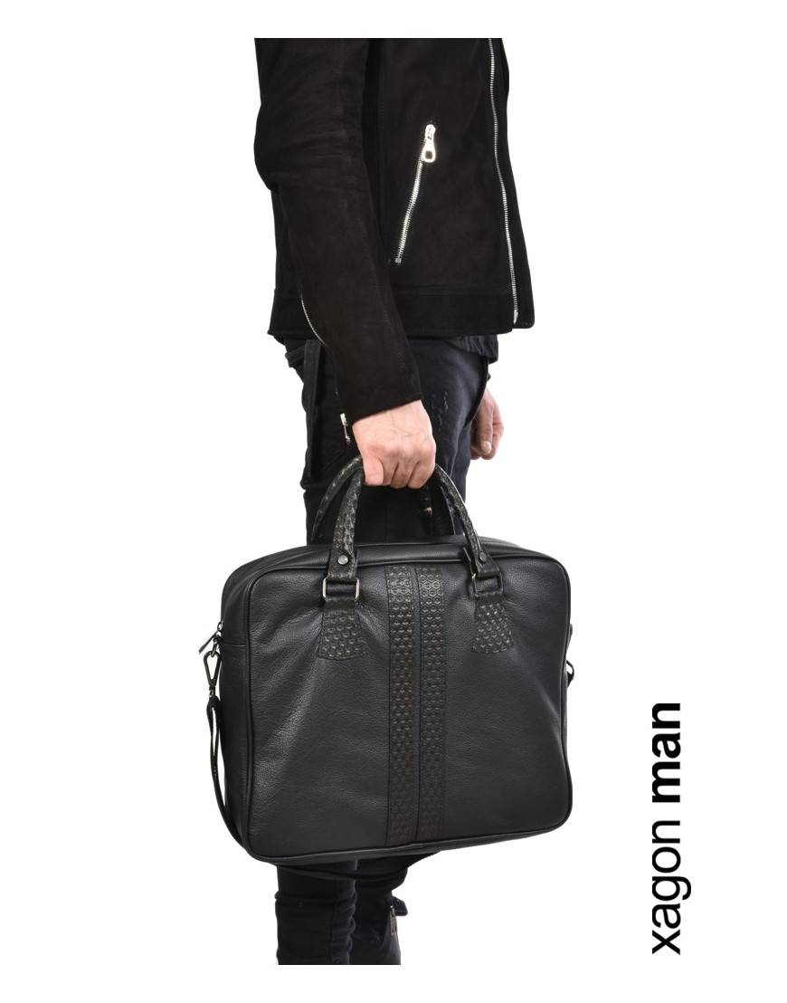 La haine inside us BORSA VELLUT Pelle Nero Vendita Calda