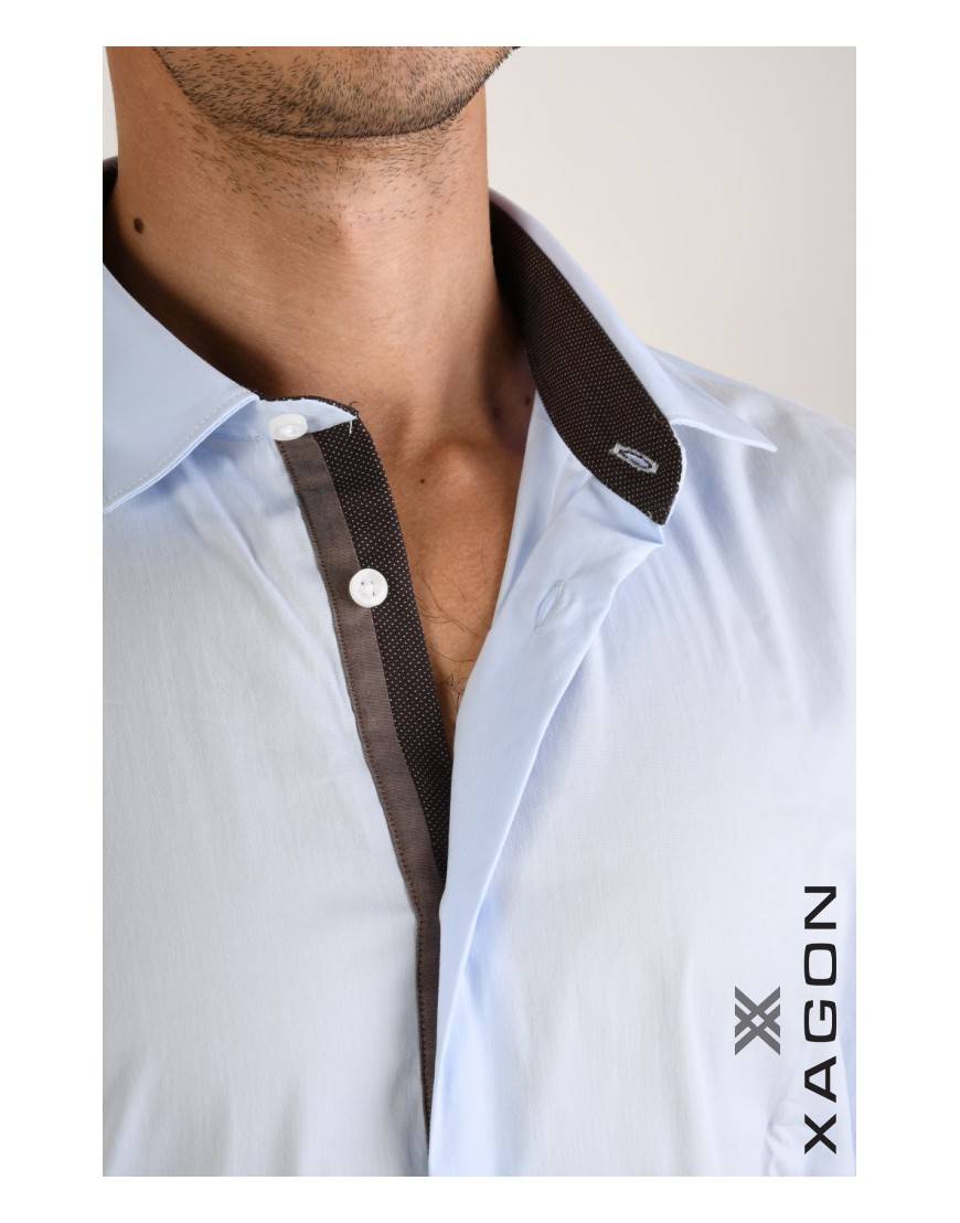 La haine inside us CAMICIA 1ALUKY4 Cielo Vendita Economica