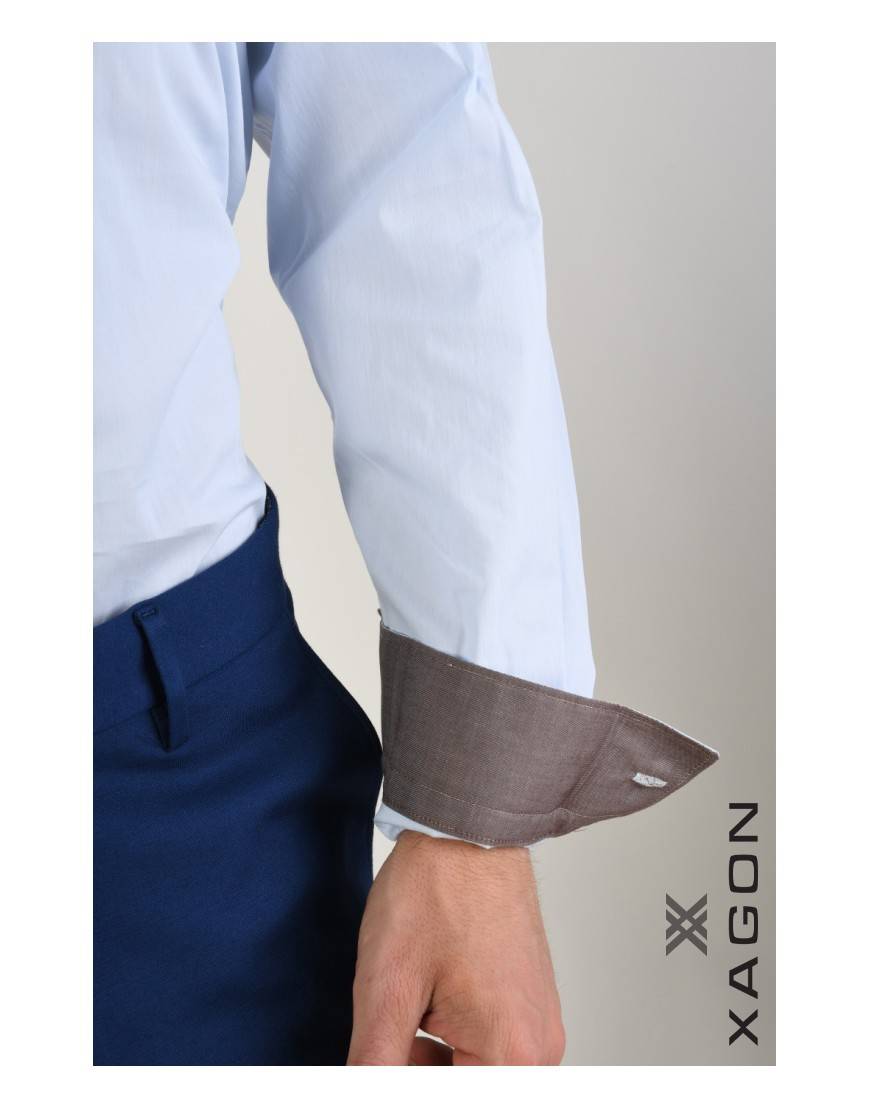 La haine inside us CAMICIA 1ALUKY4 Cielo Vendita Economica