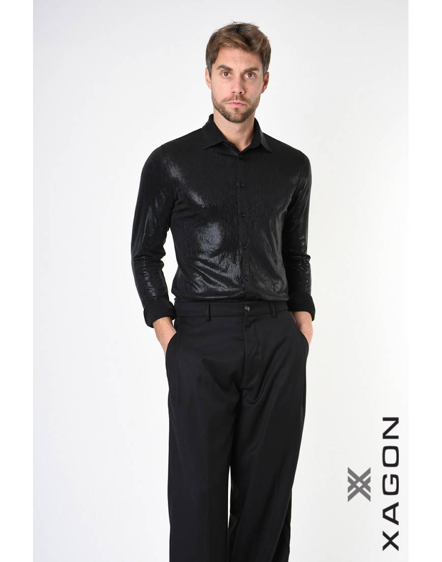La haine inside us CAMICIA 2PLUREX Nero Vendite Flash