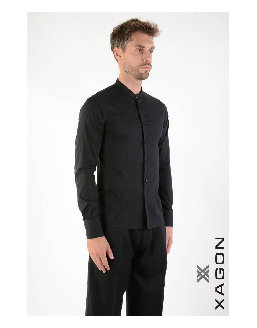 La haine inside us CAMICIA PCOREA Nero Nuovo