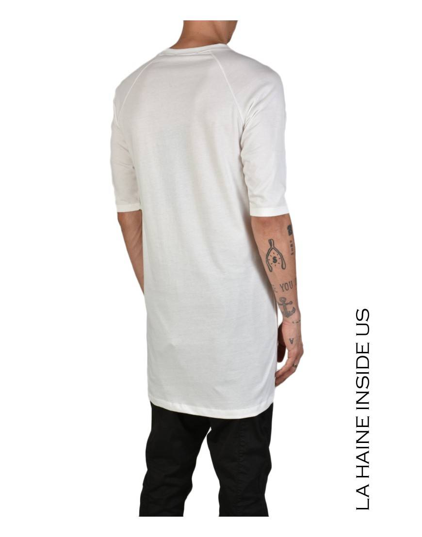 La haine inside us - PERMANENTE - 3M BASE T-SHIRT Versione Lunga Naturale Promozione