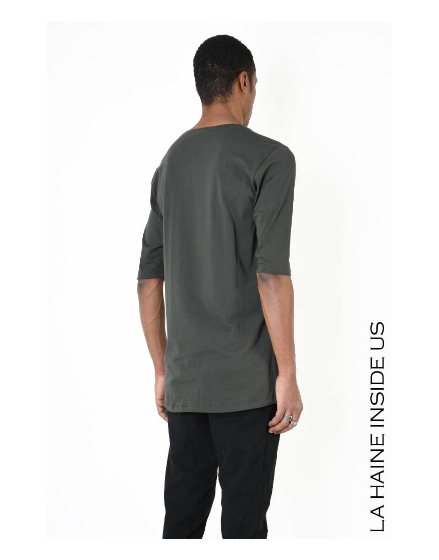 La haine inside us - PERMANENTE - 3M SEBAT T-SHIRT Regular Verde Acquista Ora