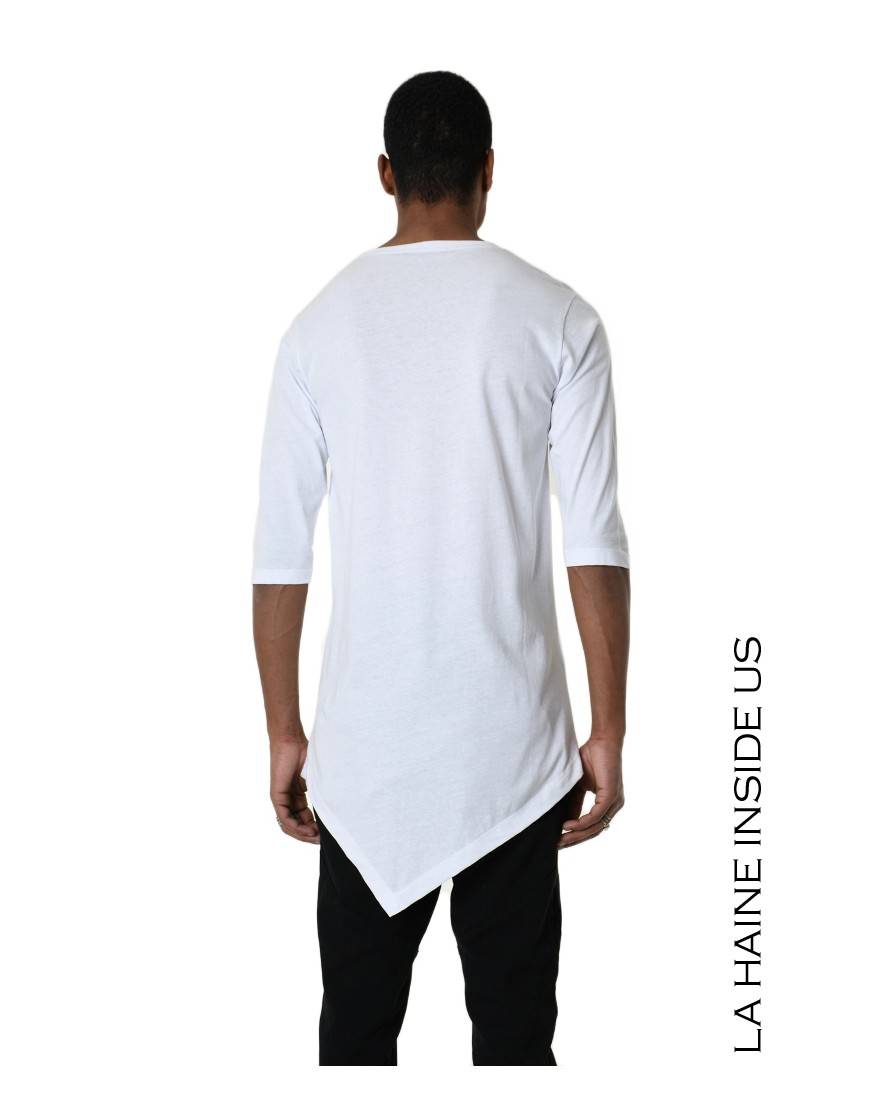 La haine inside us - PERMANENTE - 3M TABES T-SHIRT Bianco Consegna Veloce