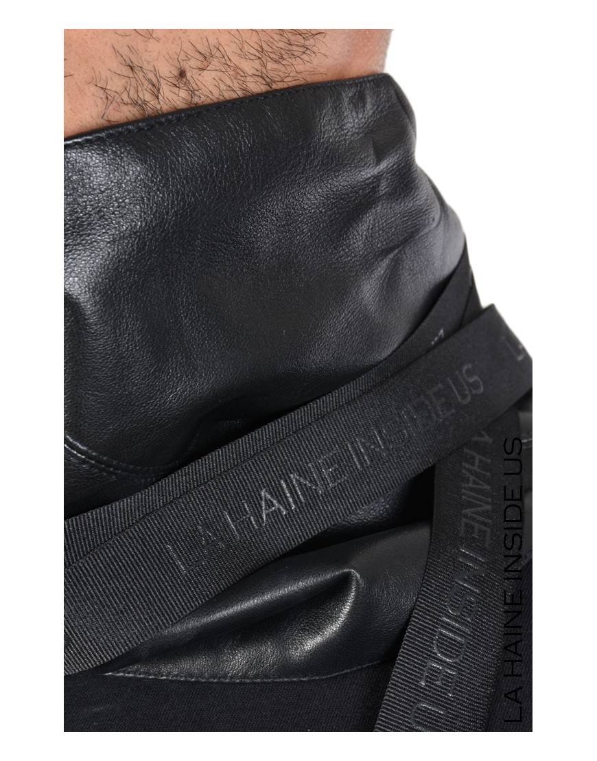 La haine inside us - PERMANENTE - 4B CIBELE FOULARD Pelle Nero Prezzo Ridotto