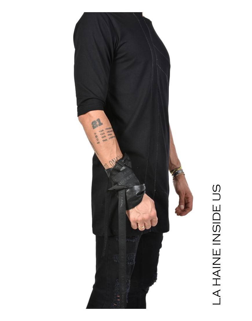 La haine inside us - PERMANENTE - 4B CIBELE FOULARD Pelle Nero Prezzo Ridotto