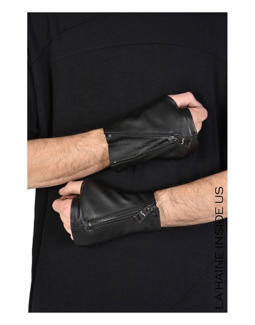 La haine inside us - PERMANENTE - 4B STARK MANICOTTO UNISEX Nero Sottocosto