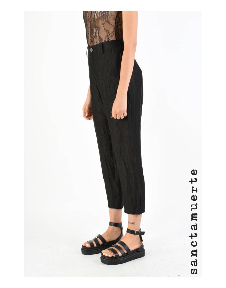 La haine inside us 9B SM290 PANTALONE Nero In Vendita
