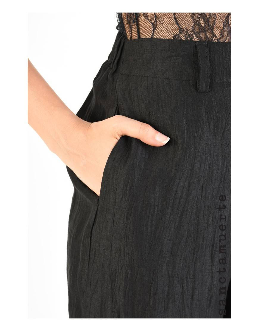 La haine inside us 9B SM290 PANTALONE Nero In Vendita